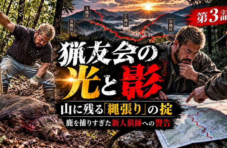 猟友会の光と影【第3話】山に残る「縄張り」の掟｜新人猟師への警告